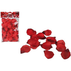 Pétales de roses en tissu x150 - Rouge