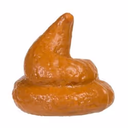 Out of the blue 12/0949, Balle anti-stress, Poo, Caoutchouc mousse, Marron, 12 pièce(s)