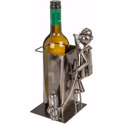 Support bouteille métallique Pompier En métal Dimensions hors bouteille : Hauteur 24 cm - Longueur 18 cm - Largeur 16 cm Livr ...