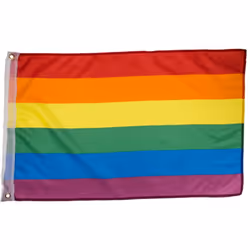 Drapeau Arc en ciel Pride 60 x 90 cm Drapeau 100% polyester Dimensions du drapeau : Largeur 60 cm x Hauteur 90 cm Confectionn ...