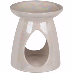 Brûle-parfum en céramique Matière : Céramique Dimensions : Hauteur 13 cm - Largeur 11 cm - Profondeur 11 cm Créez une atmosph ...