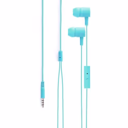 Xqisit iE H20, Avec fil, 20 - 20000 Hz, Appels/Musique, Casque, Turquoise