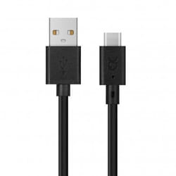 Xqisit 31298 câble USB 3 m USB 2.0 USB A USB C Noir