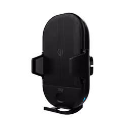 Xqisit 37358 chargeur d'appareils mobiles Smartphone Noir Allume-cigare Recharge sans fil Auto