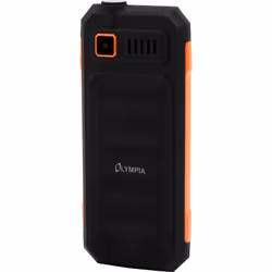Olympia Active Outdoor Noir, Orange Téléphone d'entrée de gamme
