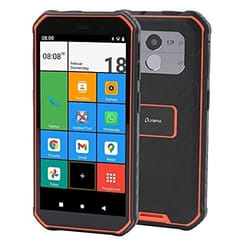 Olympia TREK 14 cm (5.5") Double SIM Android 10.0 4G USB Type-C 3 Go 32 Go 5000 mAh Noir, Orange