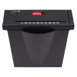 Olympia PS 36 destructeur de papier Découpage en bandes 34 cm Noir - Vue supplémentaire 4