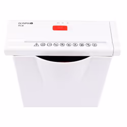 Olympia 2707 destructeur de papier Découpage en bandes 34 cm Blanc