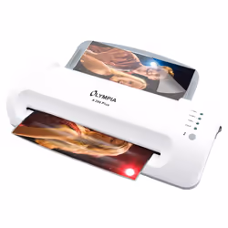 Olympia A296 Plus 300 mm/min Argent, Blanc
