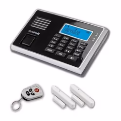 Olympia 9030 5903 GSM Système dalarme Protect sans fil avec fonction appel durgence/panique/écoute/mains-libres