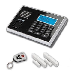 Olympia 9030 5903 GSM Système dalarme Protect sans fil avec fonction appel durgence/panique/écoute/mains-libres