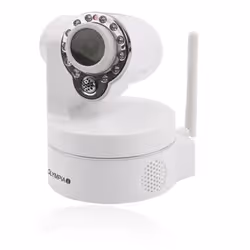 Olympia IC 720 P, Caméra de sécurité IP, Intérieure, Sans fil, 868 MHz, Sur bureau/mural, Blanc