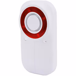 Olympia 6115, Sirène sans fil, Extérieure, 105 dB, IP54, Rouge, Blanc, 420 g