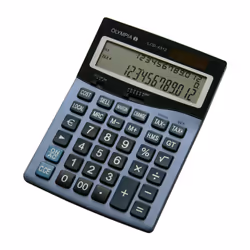 Olympia LCD 4312, Bureau, Calculatrice basique, 12 chiffres, 3 lignes