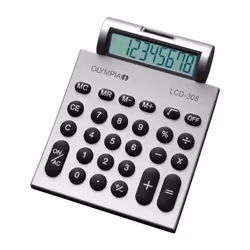 Olympia LCD 308, Bureau, Calculatrice basique, 8 chiffres, 1 lignes