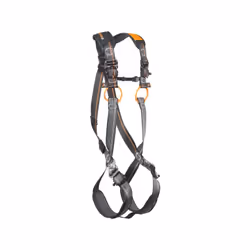 Harnais polyvalent avec point d'accrochage dorsal et point d'accrochage sternal. Réglage poitrine et jambe.Boucles textile av ...