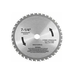 Lames carbure pour l'acier Lame carbure pour l'acier, 185 ø x 20 - Flex