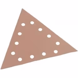 Papier de verre pour ponceuse delta Flex Select; 290x290 mm; P100