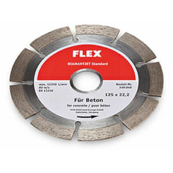 Diamantjet - Disque de tronçonnage diamanté pour béton standard Disque diamanté Ø125 pour béton Super Premium - Flex