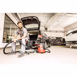 Flex VC 21 L MC Noir, Rouge 20 L 1000 W - Vue supplémentaire 9