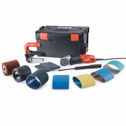 Flex BSE 14-3 100 Set, Ponceuse orbitale, Noir, Rouge, 1000 tr/min, 3500 tr/min, 1,9 cm, Secteur