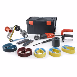 Flex BSE 14-3 INOX Set, Ponceuse orbitale, Noir, Rouge, 1000 tr/min, 3500 tr/min, 1,9 cm, Secteur
