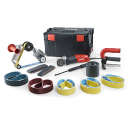 Flex BSE 14-3 INOX Set Ponceuse orbitale 3500 tr/min Noir, Rouge 1400 W