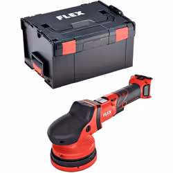 Polisseuse Excentrique FLEX XCE 8 125 18.0-EC - Course de polissage de 8 mm à entraînement forcé pour une forte abrasivité, s ...
