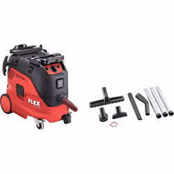 Flex Aspirateur VCE 33 M AC-Set, 1200 W, 25000 Pa, 30L (465682) Platine d'adaptation pour la fixation des L-BOXX et des systa ...
