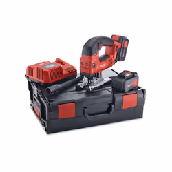 Scie sauteuse sans fil Flex JSB 18.0-EC/5.0 Set; 18 V; 2x5,0 Ah accu.