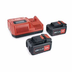 Ensemble d'accessoires Flex P-Set 55 R; 18 V; 2x5,0 Ah accu.