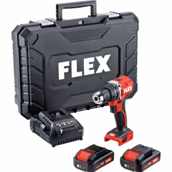 Perceuse à percussion / perceuse sans fil Flex PD 2G 18.0-EC LD/2.5 Set; 18 V; 2x2,5 Ah accu.
