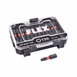 Jeu d'accessoires de tournevis Flex 530490; 25 unités
