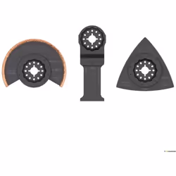 Set de 3 lames de scie Starlock - FLEX - carrelage - 531056 - Avec emmanchement Starlock pour une transmission optimale de la ...