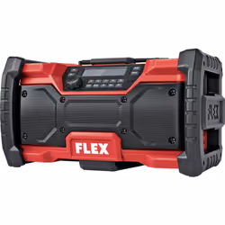Description du produit : Radio de chantier numérique sans fil 12/18 V, Radio de chantier robuste, adaptée à la réception du D ...