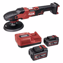 Flex Polisseuse rotative sans fil 18 V PE 150 18-EC Set (533019) Aussi puissant qu'une polisseuse filaire sur toute la durée  ...