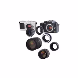 Novoflex Adapter Olympus Obj. an Micro Four Thirds Kameras, Noir