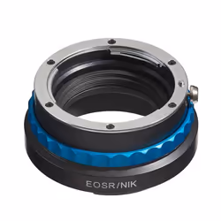 NOVOFLEX Bague dAdaptation Objectif compatible avec Nikon F sur boîtier Canon EOS R - EOSR/NIK