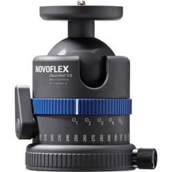 Novoflex CB5 II tête de trépieds Noir, Bleu Universal Balle