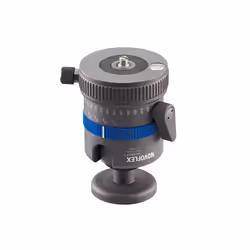 Novoflex CB3 II tête de trépieds Noir, Bleu Métal 1/4, 3/8" Balle