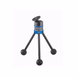 Novoflex BasicPod Mini trépied Caméras numériques 3 pieds Noir, Bleu - Vue supplémentaire 4