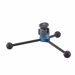 Novoflex BasicPod Mini trépied Caméras numériques 3 pieds Noir, Bleu - Vue supplémentaire 5