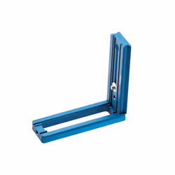 Novoflex QPL VERTIKAL, Rail de mise au point, Bleu, 2,54 cm (1"), 7,62 cm (3"), 230 g