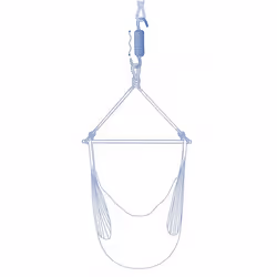 AMAZONAS AZ-3050000 accessoire de hamac Kit de suspension Argent Acier galvanisé 120 kg