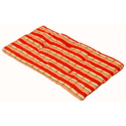 AMAZONAS Sunny plaid 86 x 46 cm Coton, Fibre, Flanelle Vert, Orange, Rouge, Jaune