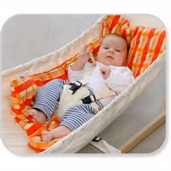 AMAZONAS Sunny plaid 86 x 46 cm Coton, Fibre, Flanelle Vert, Orange, Rouge, Jaune