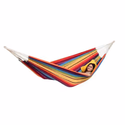 AMAZONAS AZ-1018160, Hamac suspendu, 200 kg, 1 personne(s), Multicolore, 3400 mm, 1,8 kg