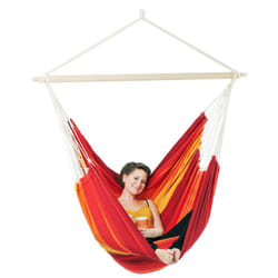 AMAZONAS AZ-2030310 hamac Hamac avec cadre 1 personne(s) Multicolore, Rouge