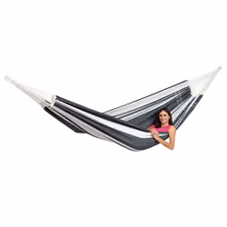 AMAZONAS AZ-1019800, Hamac suspendu, 200 kg, 3 personne(s), Coton, Polyester, Argent, 3600 mm