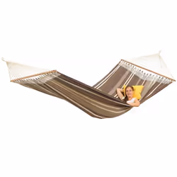 AMAZONAS AZ-1062200, Hamac suspendu, 200 kg, 3 personne(s), Coton, Polyester, Marron, 3600 mm